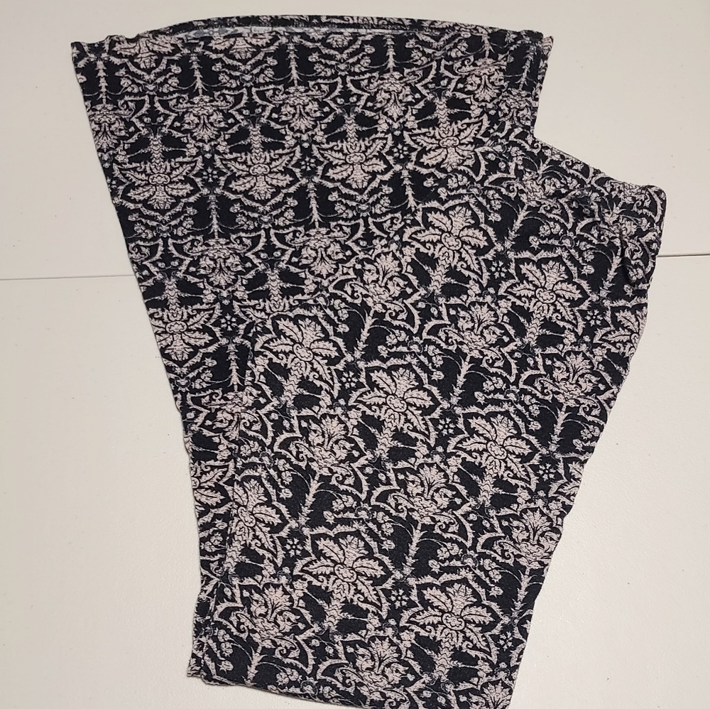Bejewel Wide Leg Lounge Pants Size Medium